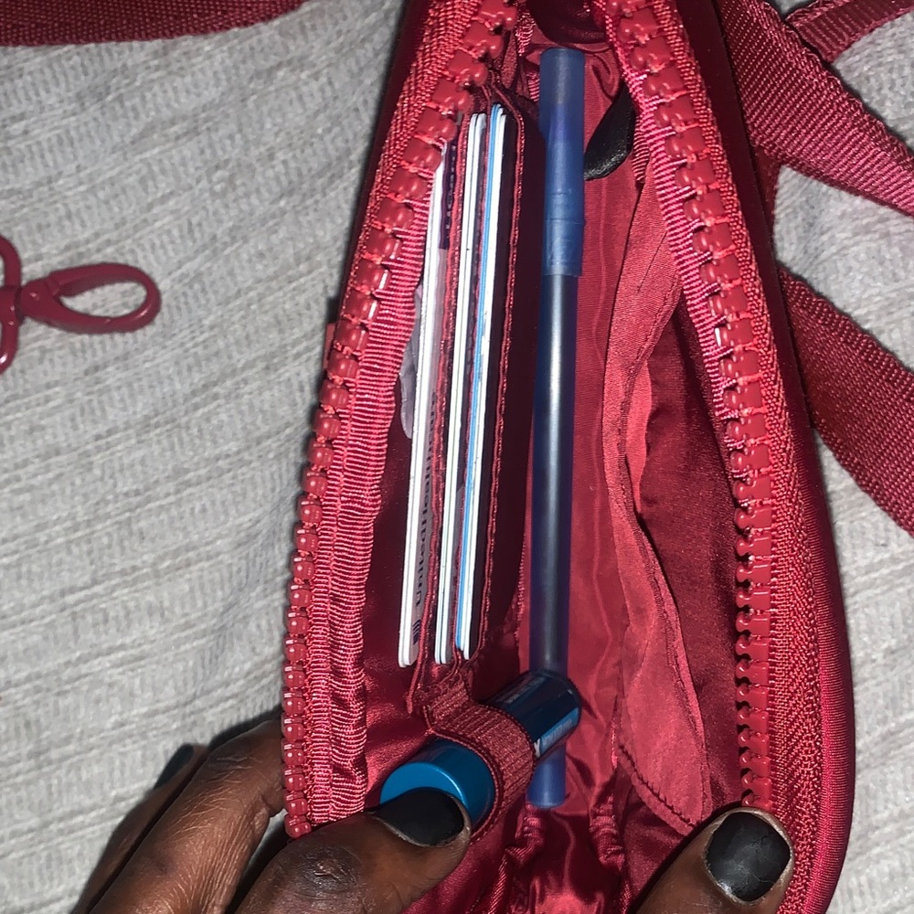 Dagne Dover Red Clutch